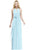 Halter Neck Bow Tie Bridesmaid Dress Chiffon Great for Any Body Type