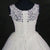 Lace Embroidered Beading Vintage Sweet Straps Wedding Dress