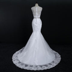 Lace Mermaid Wedding Dress Plus Sizes Available