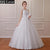 Lace Simple Wedding Dress Lace Up Plus Sizes Available