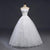 Lace Up Ball Gown Wedding Dress Flower Organza and Tulle