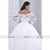 Lace Wedding Dress Long Sleeves Off Shoulder Tulle Puffy