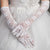 Lace Women Bridal Gloves Elbow Length Full Finger