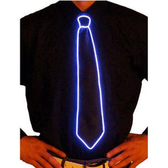 Light Up Ties Novelty Glow Necktie for Men Light Color:Purple