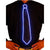 Light Up Ties Novelty Glow Necktie for Men Light Color:Purple