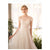 long half sleeve lace wedding dress simple bridal gown
