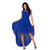 Long Lace Maxi Dress Royal Blue