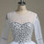 Long Sleeve Illusion Sleeve Wedding Gown Sparkle and Shine Princess Ball Gown