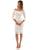 long Sleeve Lace  Knee-Length Wedding Guest Dress