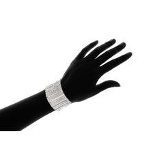 Made with Swarovski Crystal White Topaz Bangle