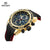 Megir Wrist Watch Chronograph Silicone Strap