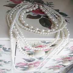 Multi layer Pearl  Necklace