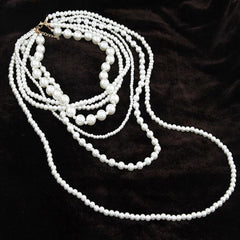 Multi layer Pearl  Necklace