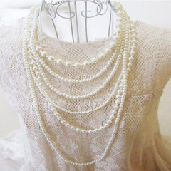 Multi layer Pearl  Necklace