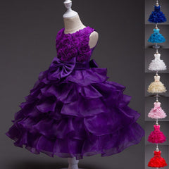 Multiple Colors Lots of Ruffles! Flower Girl Dress