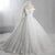 Off The Shoulder Wedding Dresses Ball Gown Leaf Pattern Lace With Free Veil