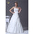 Organza A Line Ruffled Wedding Dress