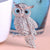 Owls Vintage Brooches 3 Colors