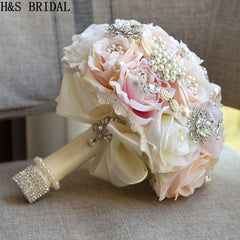 Round Blush Wedding Bouquet