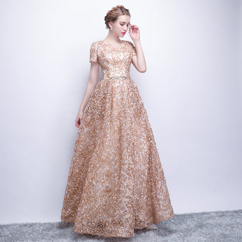 Elegant Lace Evening Celebrity Dress