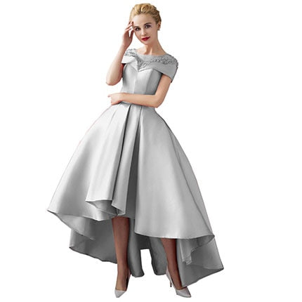 Asymmetrical Celebrity  Ball Gown