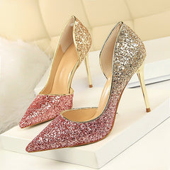 Glittery Wedding Shoes