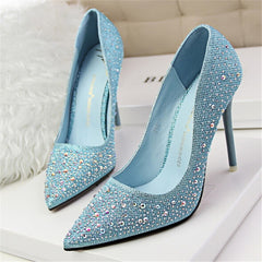 Sequined Women High Heels