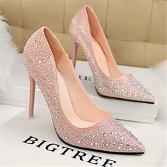 Sequined Women High Heels