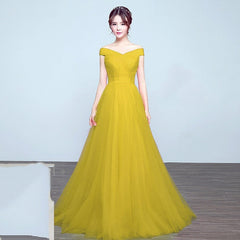 Bridesmaid dresses Elegant long wedding party dress