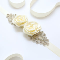 Flower Style Bridal Sash