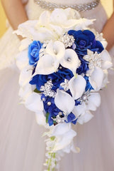 Elegant Waterfall Bridal Bouquet