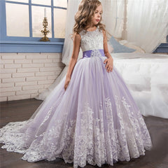 Lace Girl Flower Girl Dress