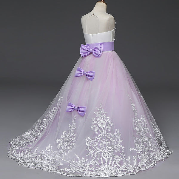 Lace Girl Flower Girl Dress