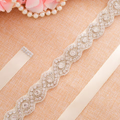 Crystal Rhinestones Bridal Belt