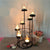 Retro Frame Adornment Wrought Iron Candles Holders Wedding Centerpieces