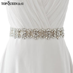 Rhinestone Bridal  Belts Sash
