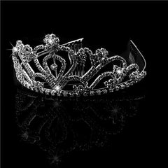 Rhinestone Decorated Tiara
