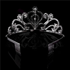 Rhinestone Decorated Tiara