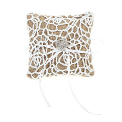 Ring Pillow  Rustic Wedding