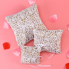Ring Pillow  Rustic Wedding