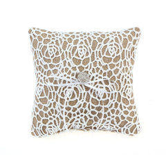Ring Pillow  Rustic Wedding