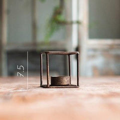 Romantic Geometric Cube Candlestick  Wedding Centerpieces