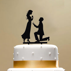 Romantic Wedding Cake Topper 4 Styles