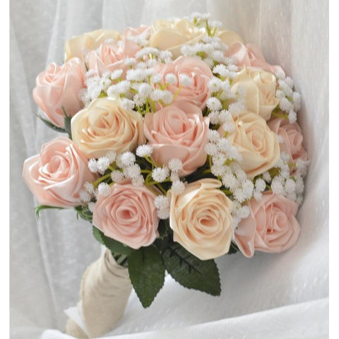 Rose Holding Bouquet