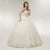 See Through Lace Up Wedding Dress Ball Gown/ Princess Style