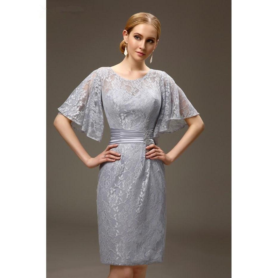 Plus Size Sheath Lace Wedding Dress - HVVLFB Plus Size Sheath Lace Wedding Dress - HVVLFB