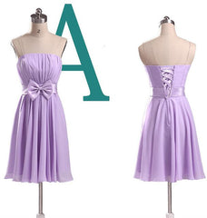 Short Formal Dress Prom/ Home Coming Different Styles Purple