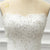 Short Front Long Back Wedding Dress Ivory