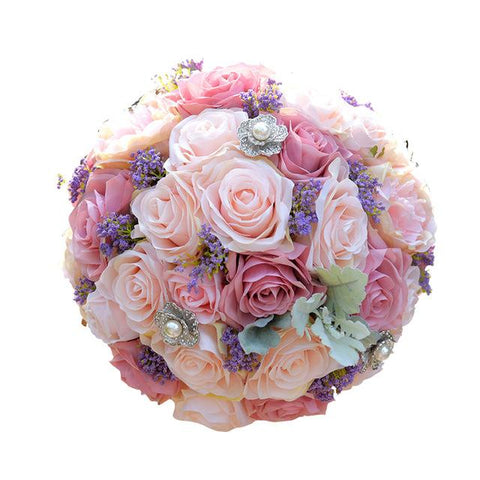Silk Wedding Bouquet 2 colors