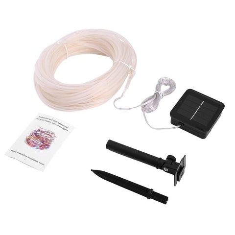 Solar Power 100LED Copper Wire String Light